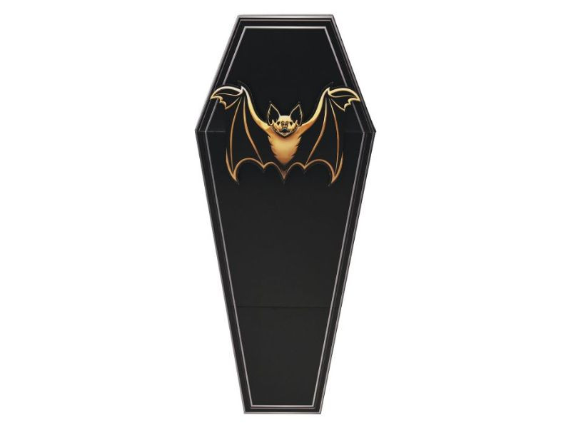 3-D Coffin Prop - 4 Ft 8 In - Halloween Display Decoration