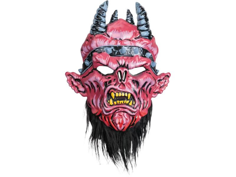 retro oderus urungus halloween plastic mask for adults