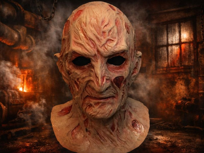 Dream Master Freddy Krueger Halloween costume mask