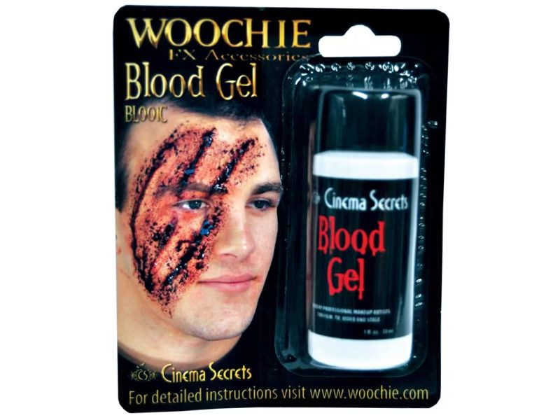 special effects blood kit with gel and liquid combo
