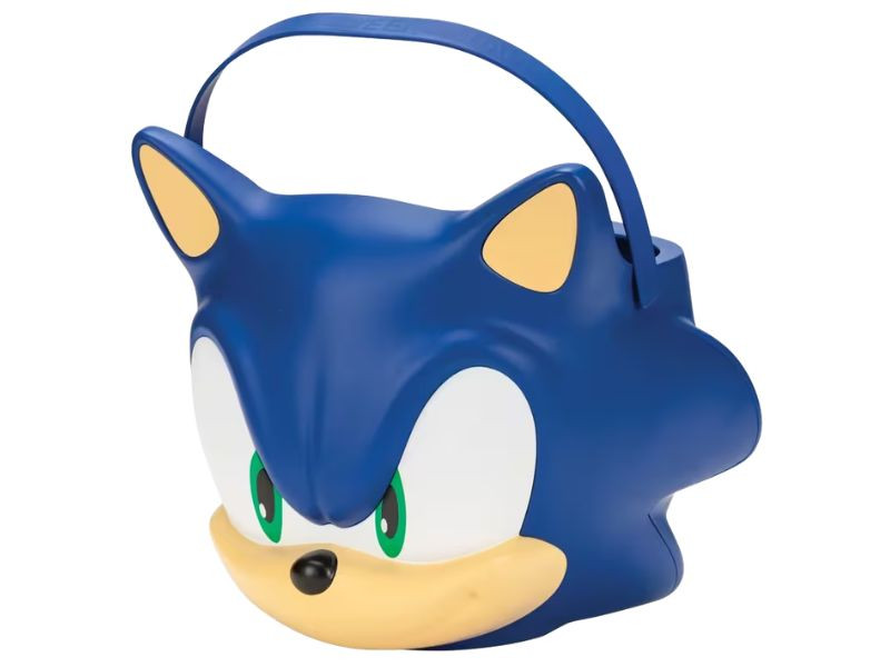 sonic candy bucket with molded quills detail