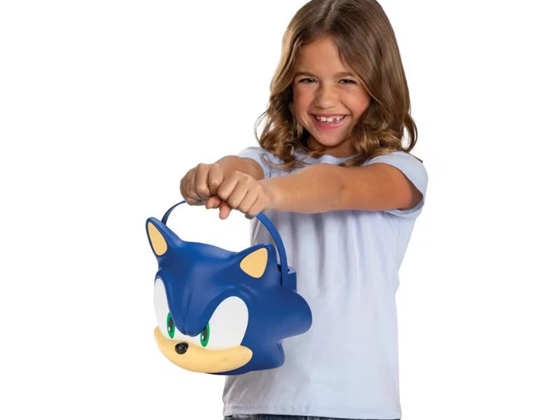 sonic the hedgehog halloween candy holder