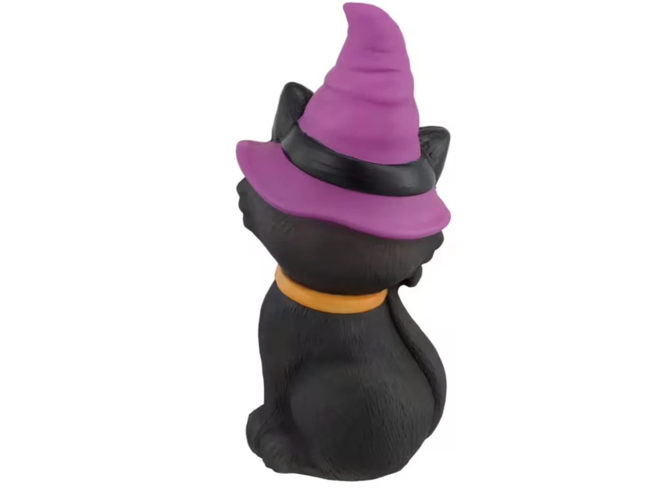 vintage style halloween cat blow mold decor 11 inch