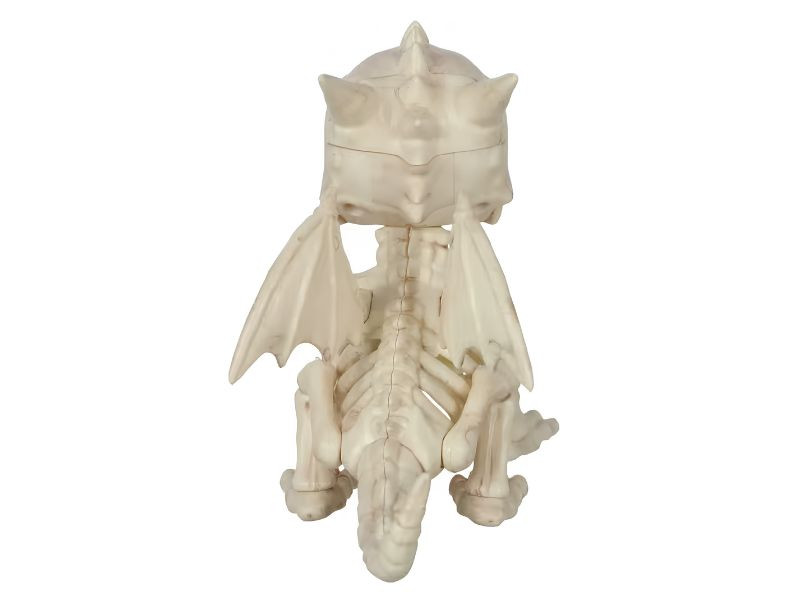 fantasy dragon skeleton halloween party decoration