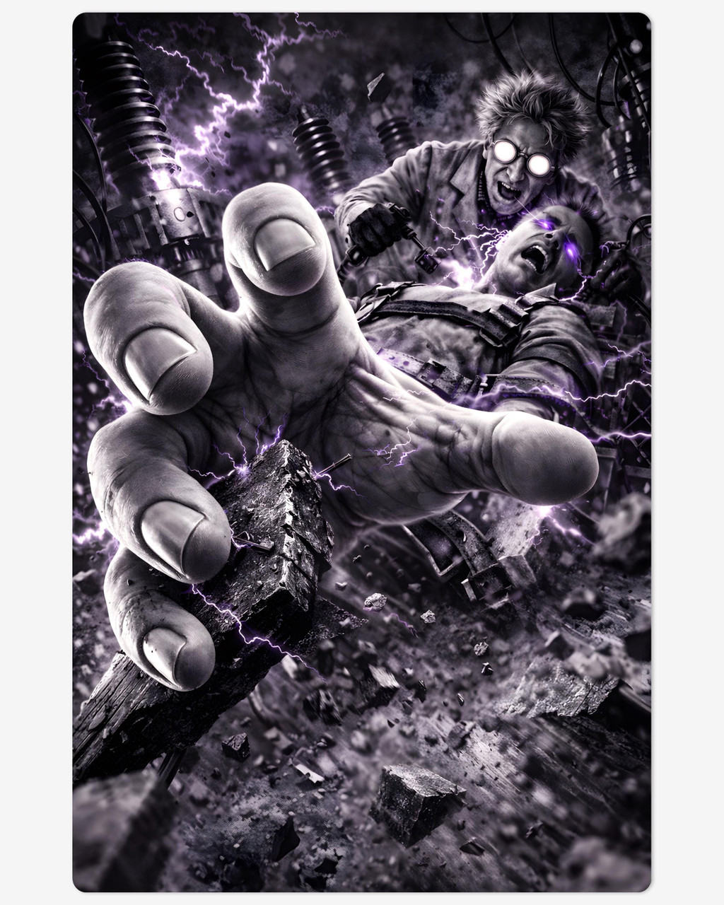 Gothic Frankenstein decor print