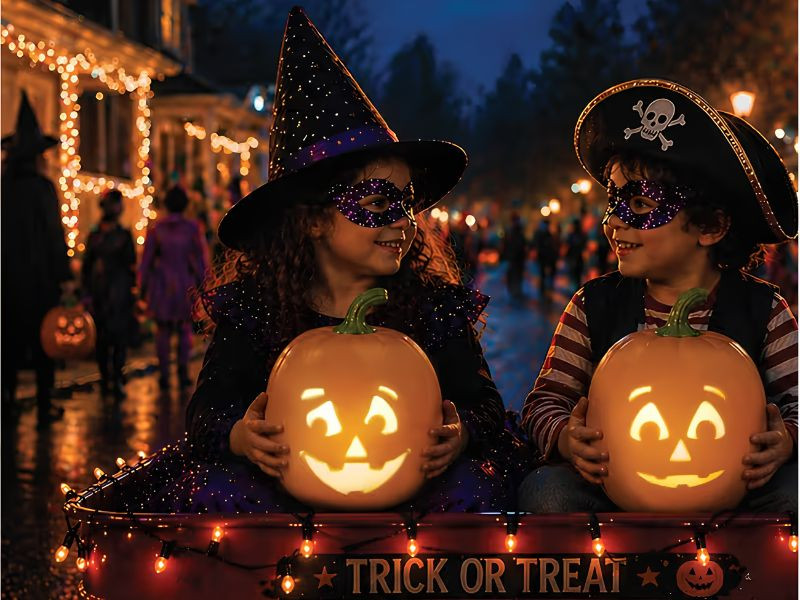 light up animated pumpkin indoor halloween decoration