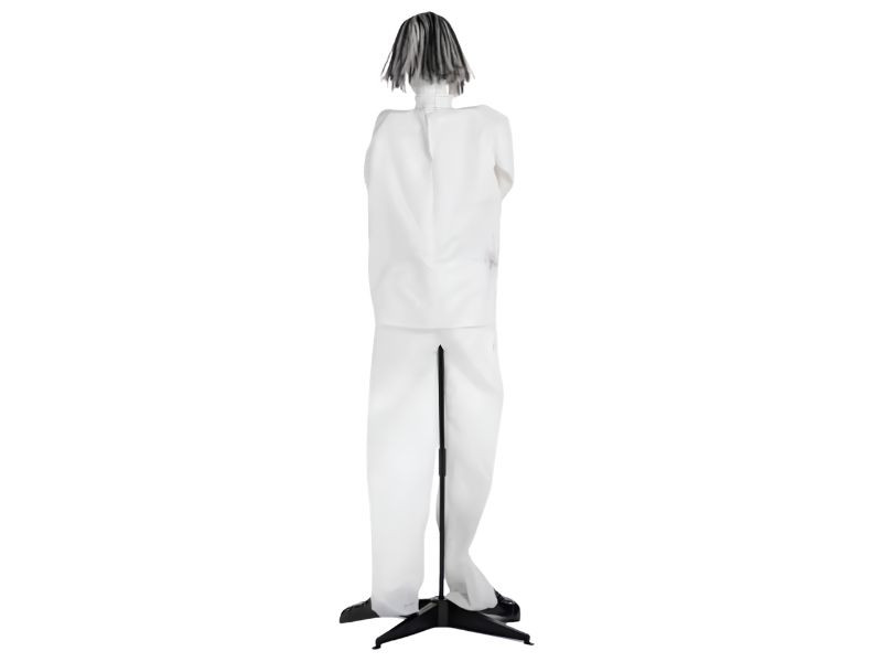 scary mental patient halloween decoration indoor outdoor