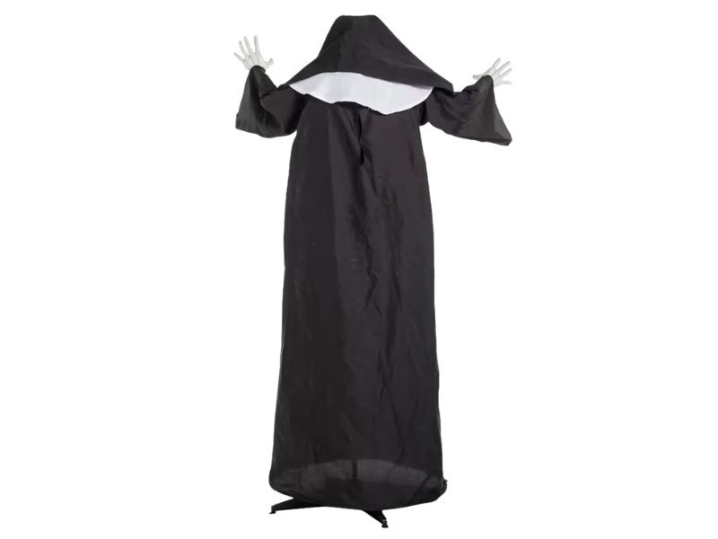 light up halloween nun figure haunted house decor