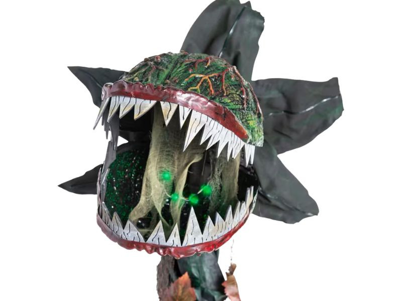 giant animated plant halloween prop with sound