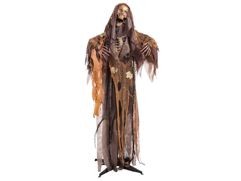 glowing chest skeleton reaper with chains