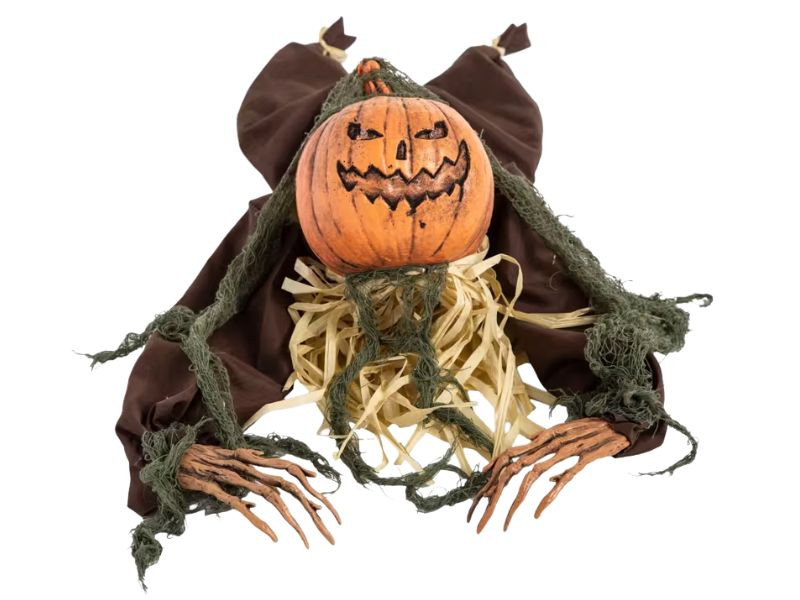 light up pumpkin crawling prop with sound