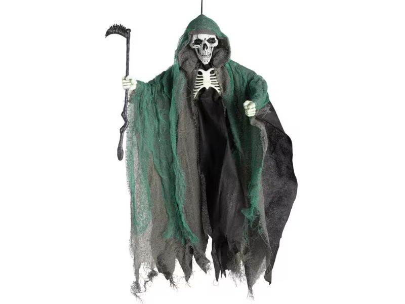 grim reaper halloween hanging decoration 23 inch