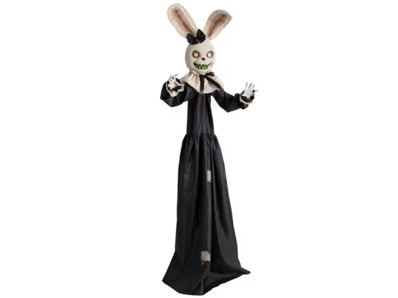 creepy animatronic rabbit prop