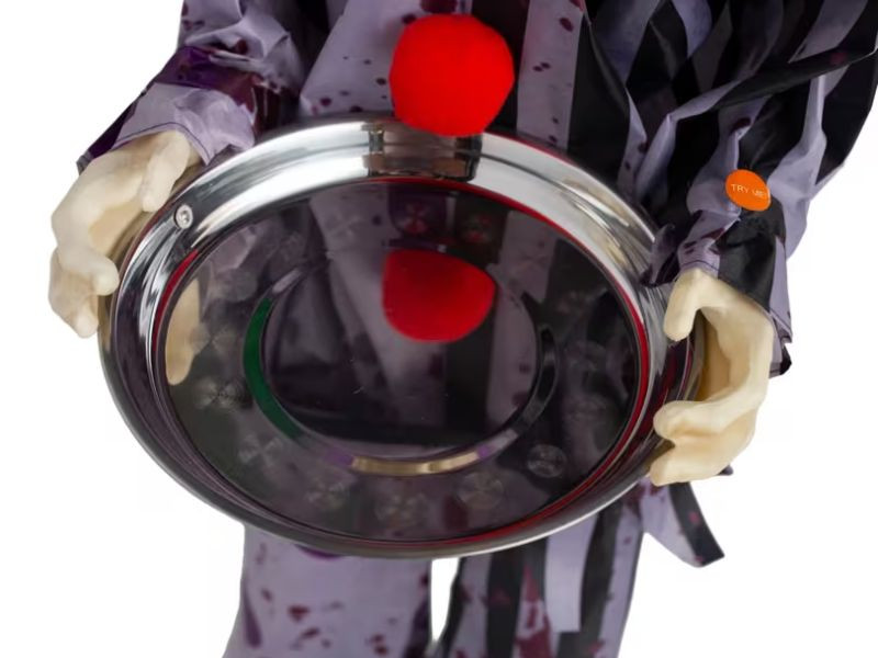talking clown halloween prop for haunted house