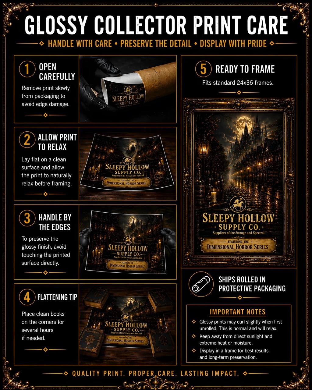 Dimensional Horror Series Nosferatu Collector Print