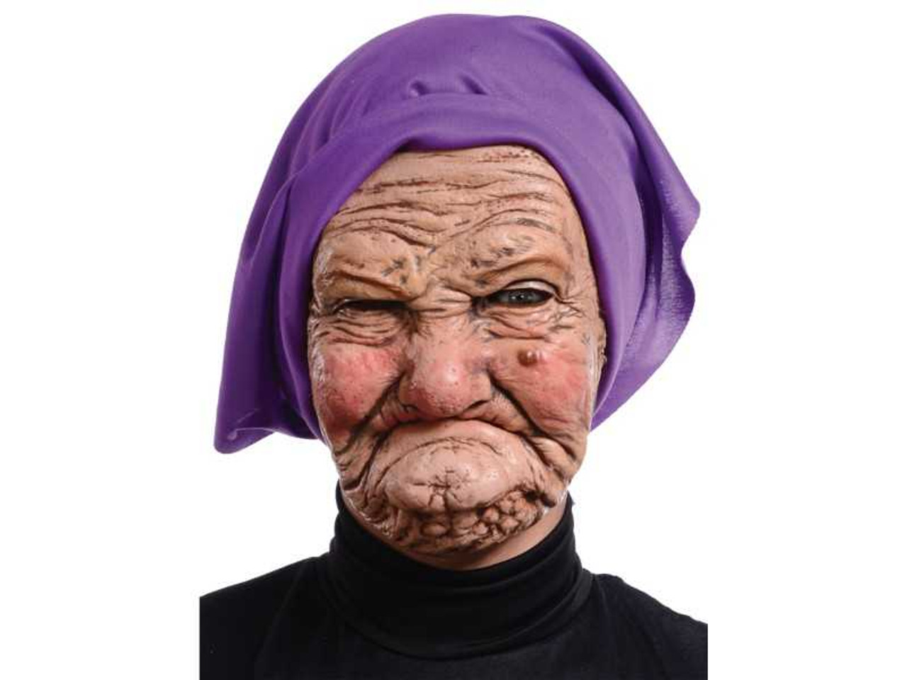 Granny Grandma Old Lady Woman Latex Mask