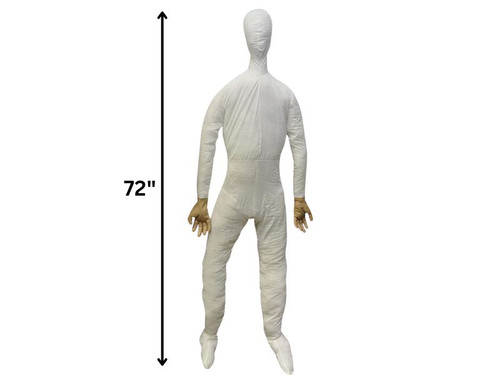 Full Size Posable Dummy With Hands 6 Ft