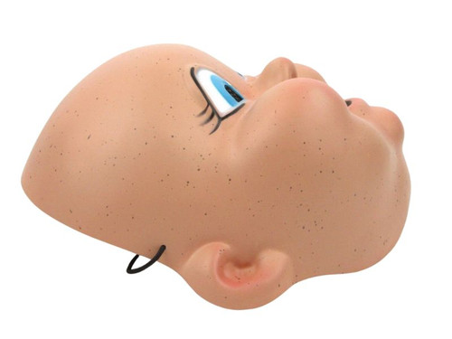 Adults Happy Death Day 2U Killer Freckled Plastic Half Mask