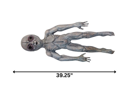 39.25" Latex Area 51 Alien Decoration