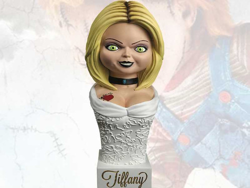 Bride Of Chucky Tiffany Bust Statue