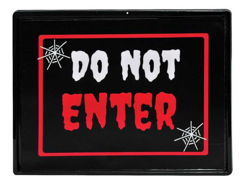 Light-Up Neon Bright Do Not Enter Sign