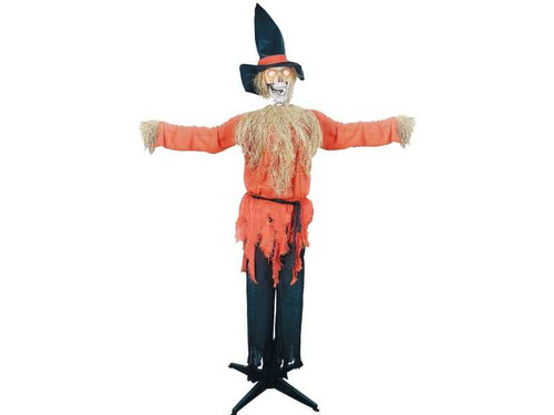 6' Animated Standing Scarecrow