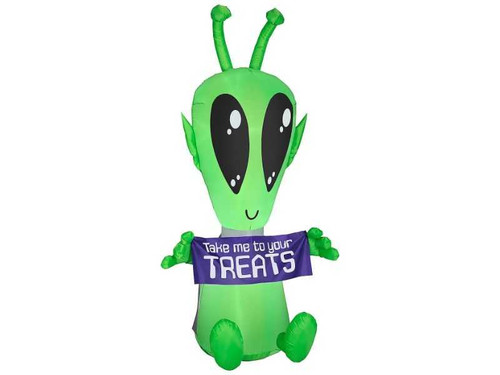 Inflatable Halloween Alien 7ft