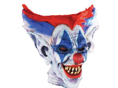 Out Of Control Clown Mask