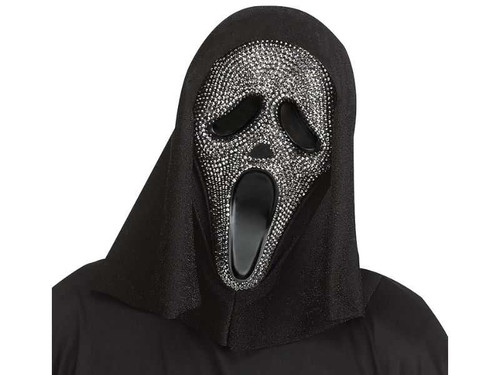 Ghost Face Scream Bling Mask