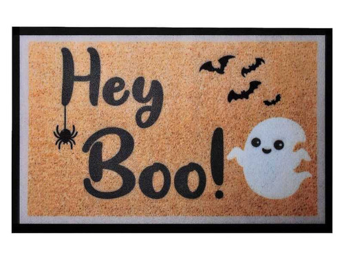 Hey Boo Halloween Doormat