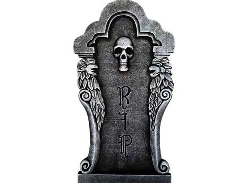 Tombstone Silver Skull