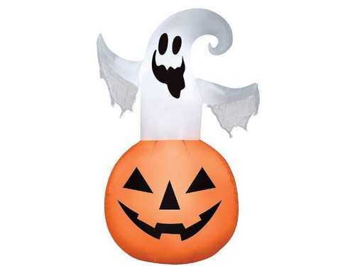 Ghost Jack O Lantern Inflatable