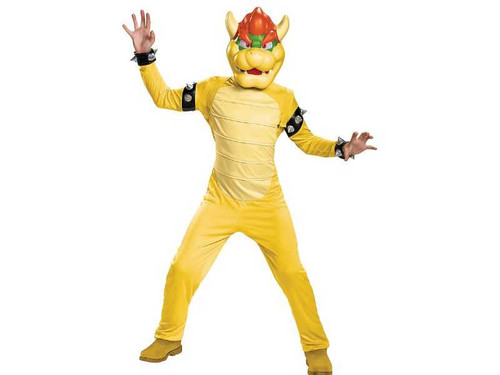 Kids Deluxe Super Mario Bowser Costume Large