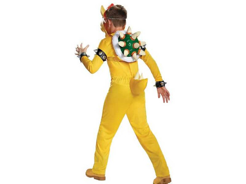 Kids Deluxe Super Mario Bowser Costume Large