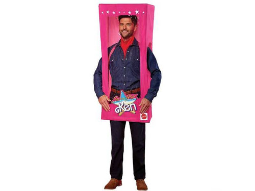 Adult Barbie Ken Box Costume