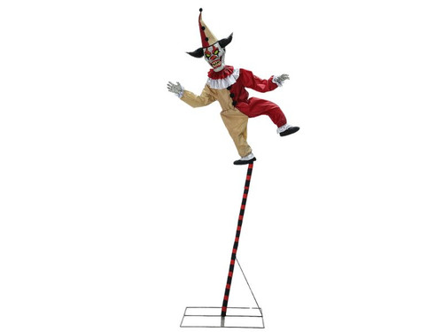 Sideshow Balancing Clown Animated Prop 8ft Sideshow Balancing Clown Animated Prop 8ft
