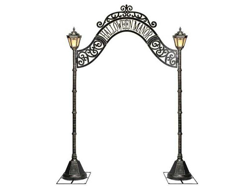 Halloween Manor Archway Prop 8ft Halloween Manor Archway Prop 8ft