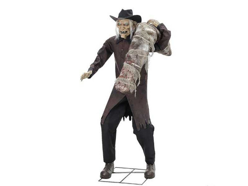 Grave Robber Animated Halloween Prop 6ft Grave Robber Animated Halloween Prop 6ft