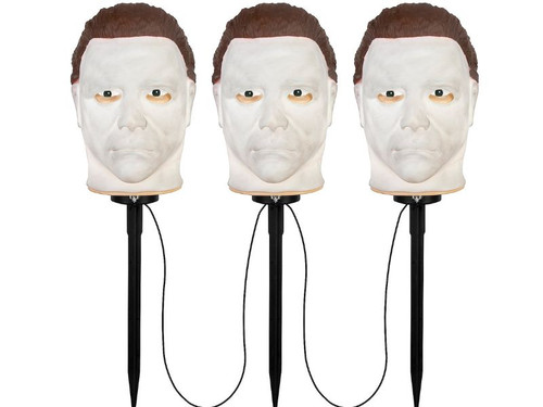 Michael Myers Halloween Pathway Yard Stakes with Sound