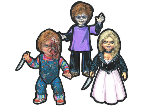 Childs Play Chucky Wall Decor Cutouts