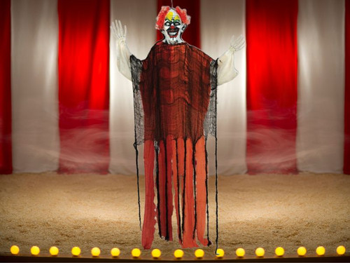 Creepy Circus Clown Halloween Prop