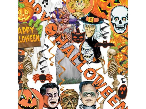 35 Piece Halloween Decorating Kit