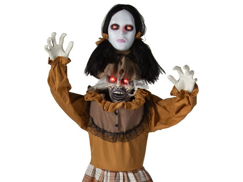 5 Ft Standing Creepy Woman Pop-Up  5 Ft Standing Creepy Woman Pop-Up