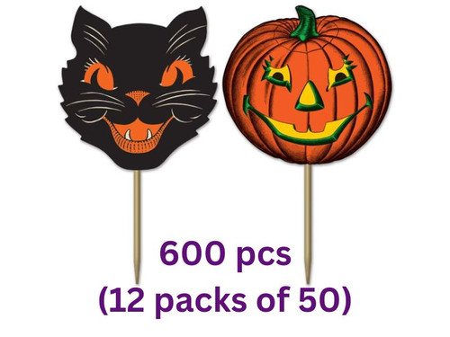 Wholesale Vintage Halloween Picks | 600 pcs