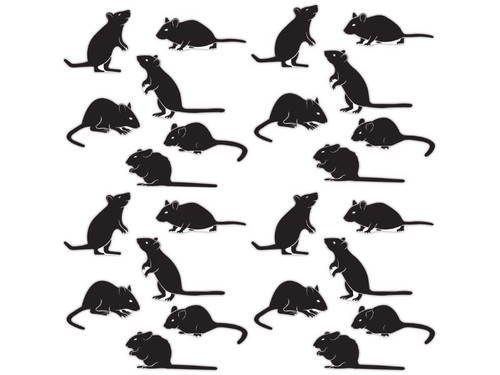 Mice Silhouettes | 4 Packs