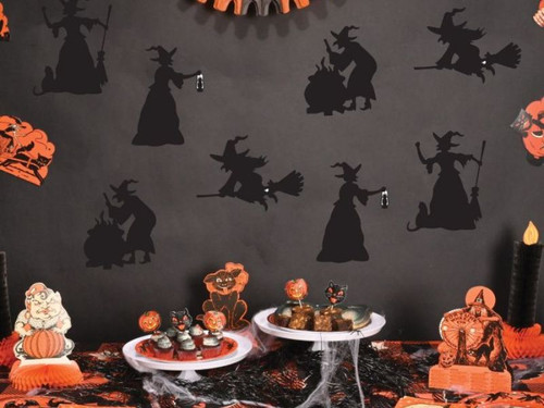 Witch Silhouettes | Pack of 4