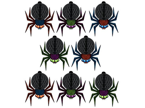 Mini Tissue Spiders