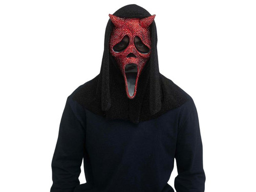 Devil Face Bling Mask