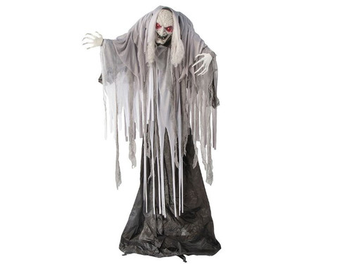 animated grim reaper figure with sound and light