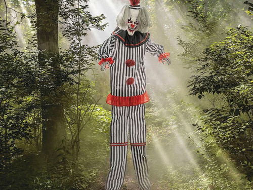 8 Ft 2 Clown - Light-Up Lifting Prop for Halloween